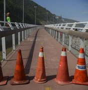 Novo trecho de ciclovia que desabou no Rio é aberto ao público