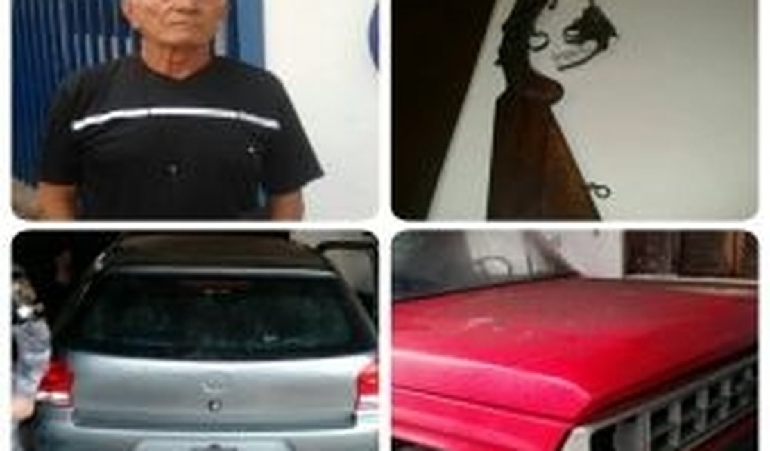 Gecoc e polícias descobrem desmanche de carro e três pessoas são presas