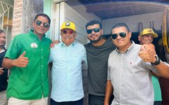 Adesivaço de candidatos a prefeito e vice-prefeito de Igaci é marcado por grande movimentação na cidade