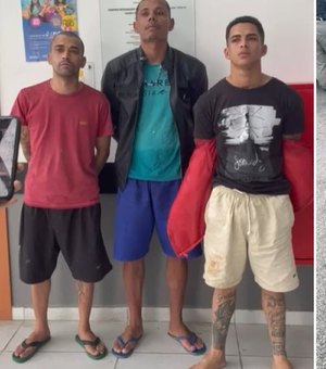 [Vídeo] Fugitivos recapturados em União dos Palmares estavam com moto roubada