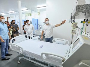 Renan Filho entrega 25 leitos clínicos e de UTI para Covid-19 em Penedo