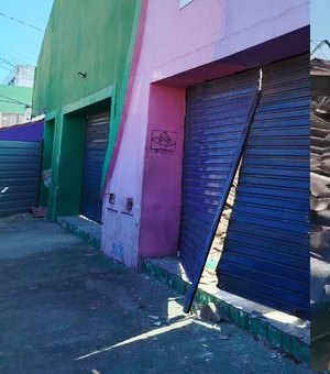 Defesa Civil interdita área e evacua 10 imóveis após desabamento no Mercado de Jaraguá