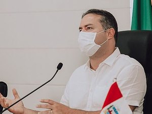 Renan Filho usa redes sociais para manifestar satisfação pela semana sem registro de mortes por covid em AL