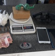 Polícia prende suspeito de tráfico de drogas em União dos Palmares