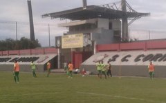 Murici treinou no estádio Nelson Peixoto Feijó