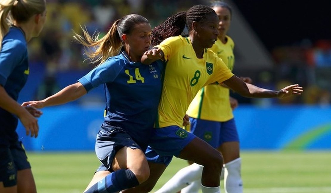 Brasil perde para a Suécia nos pênaltis e vai disputar o bronze
