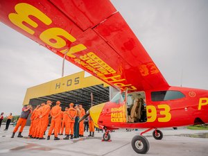 Novo avião do Serviço Aeromédico de Alagoas faz o primeiro atendimento