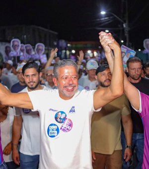 Renato Filho e Fátima Canuto reúnem multidão em caminhada com Arthur Lira