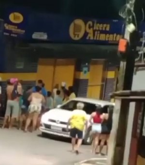 [Vídeo] Quatro pessoas ficam feridas em tentativa de homicídio em Rio Largo