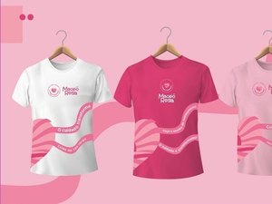 Camisetas da campanha Maceió Rosa já estão à venda; confira locais