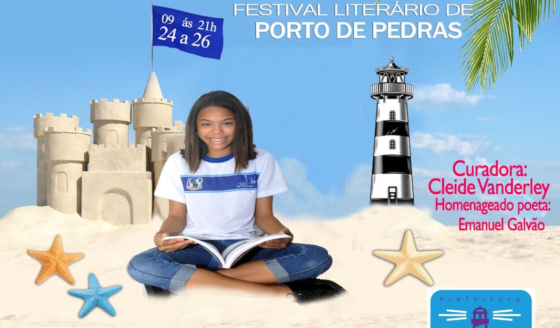 100 anos de Porto de Pedras: prefeitura realizará 2º Festival Literário