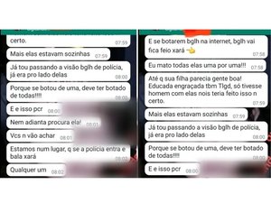 Prints do WhatsApp mostram conversa onde filha forja sequestro e tenta extorquir R$40 mil do próprio pai