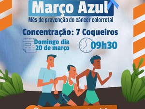 Prefeitura de Maceió integra caminhada sobre Março Azul neste domingo (20)