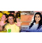 Ellisson Santos e Lavínia da Vânia disputam preferência do eleitorado do Passo de Camaragibe