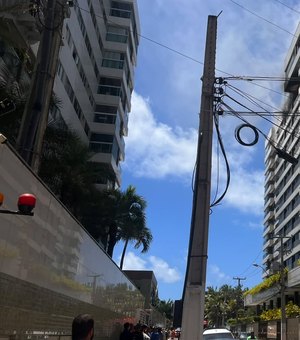 Moradores relatam correria e muita fumaça durante incêndio em prédio na Ponta Verde