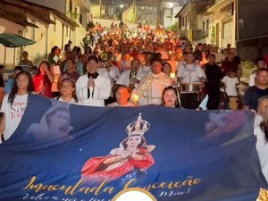 Católicos de São Luís do Quitunde iniciam comemoração da Festa da Padroeira