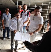 MPAL visita o Rei Pelé para averiguar obras e condições de funcionamento