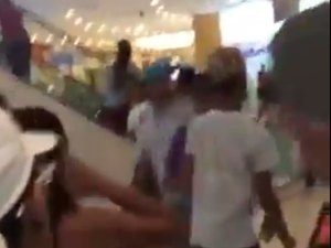 [Vídeo] Tumulto causa pânico em comerciantes e consumidores em Shopping