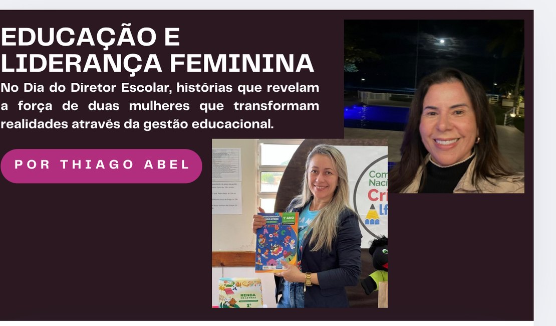 DIA DO DIRETOR ESCOLAR - EDUCAÇÃO E LIDERANÇA FEMININA