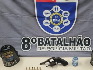 Suspeito de tráfico e adulteração de arma ligado ao Comando Vermelho é preso em Rio Largo