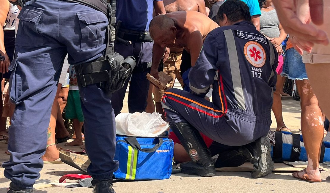 Acidente entre motocicletas deixa três feridos na AL-101 Norte