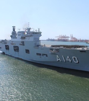 Marinha do Brasil abre visitação a Navio neste final de semana em Maceió