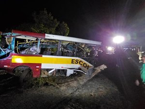 Operação para retirar ônibus que caiu na Serra da Barriga é concluída neste sábado (5)