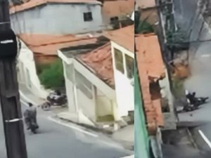 Colisão entre motocicletas deixa dois homens feridos em Água Branca