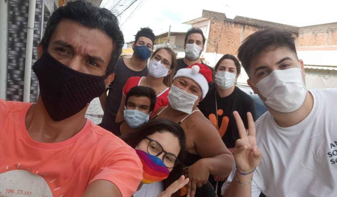 Influenciadores alagoanos visitam primeiro Centro de Acolhimento LGBTQIA+ em Maceió