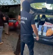 Preso grupo suspeito de furtar farmácias, supermercados e shoppings em AL e vários estados