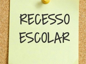 Escolas da rede municipal entram em recesso escolar e retornam dia 10 de julho