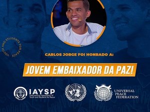 Secretário de Assistência Social de Maceió recebe título internacional