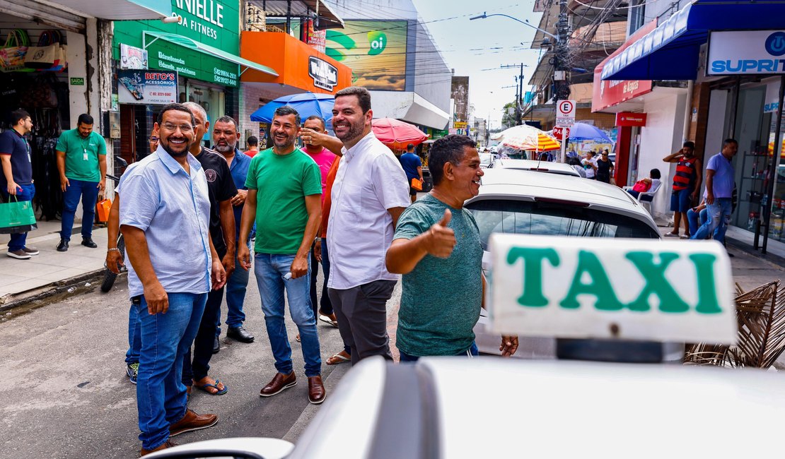 Chico Filho comemora novas permissões para taxistas em Maceió