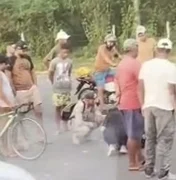 Motociclista fica ferido após colisão com carro na AL-115, em Girau do Ponciano