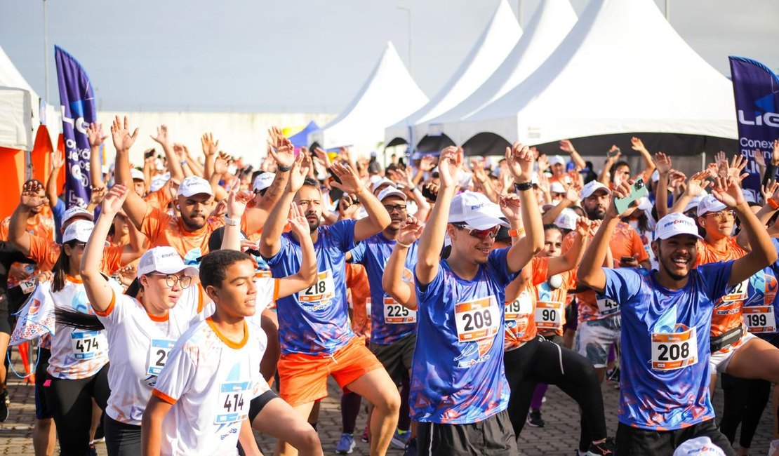 Mais de 1000 participantes vão a Corrida e Caminhada no Lago da Perucaba em Arapiraca