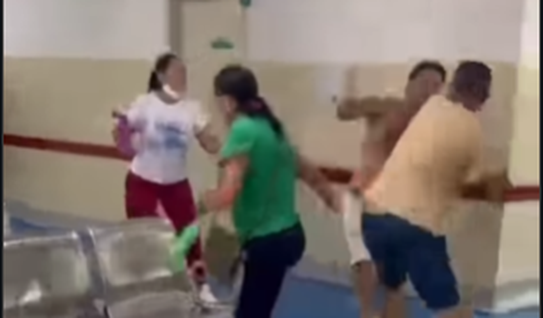 Briga por causa de Lula e Bolsonaro termina em pancadaria dentro de UPA em Goiânia