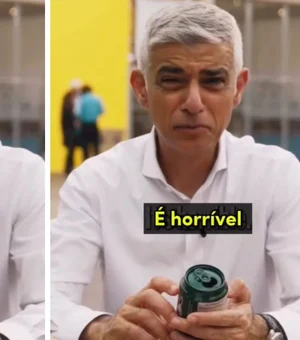 Prefeito de Londres prova refrigerante de guaraná na COP30: 'Horrível'