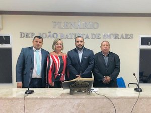 Jason Júnior assume Presidência da Câmara de Porto Calvo