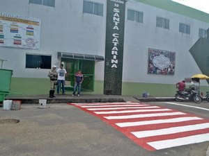 Prefeitura de Arapiraca implanta Projeto Escolar na Rua Costa Rêgo