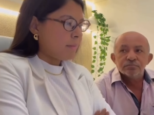 Filha defendendo o próprio pai em audiência viraliza nas redes sociais