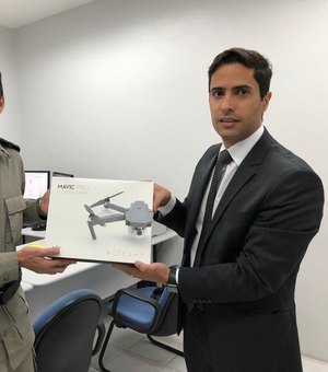 ?Juizado de União dos Palmares entrega drone ao 2º Batalhão da PM