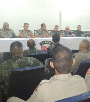 Policiais militares de Arapiraca recebem curso ministrado por PM de São Paulo