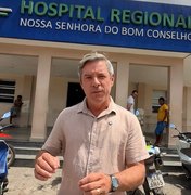 Cabo Bebeto denuncia dívida de R$ 34 milhões com Hospital Regional de Arapiraca