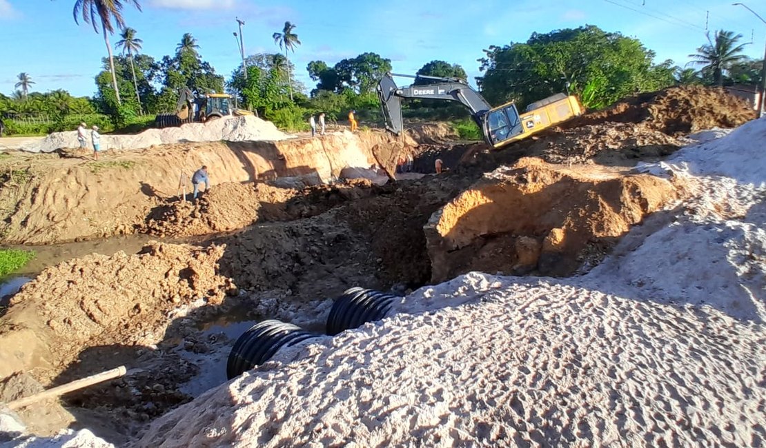 Programa Reconstruir Penedo: Obras de recuperação da Rodovia Mário Freire Leahy avançam