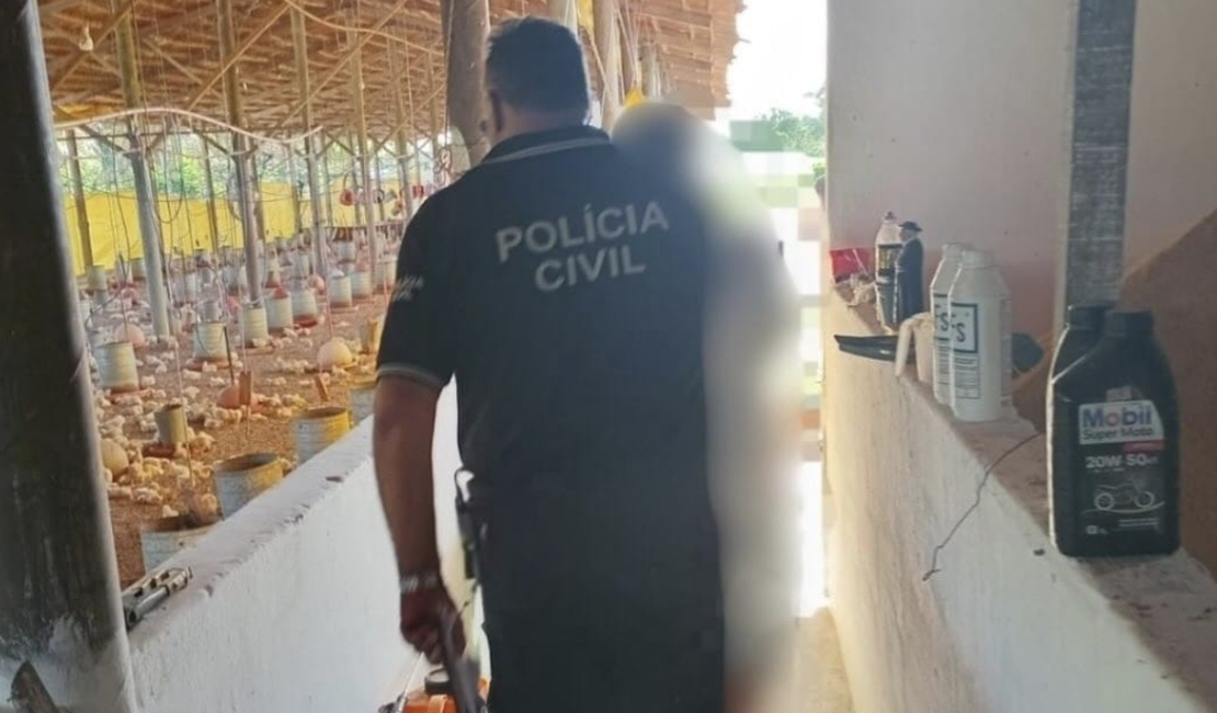 Foragido por estupro em São Paulo é preso trabalhando em granja no Agreste de Alagoas