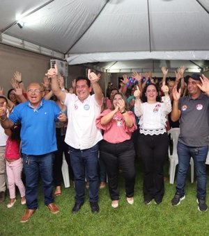 Fabiana Pessoa recebe o apoio da vice-prefeita de Piaçabuçu