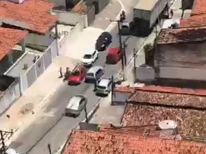 Moradores relatam troca de tiros em suposta briga de trânsito