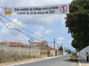 Rua do bairro Alto do Cruzeiro, em Arapiraca, terá sentido único
