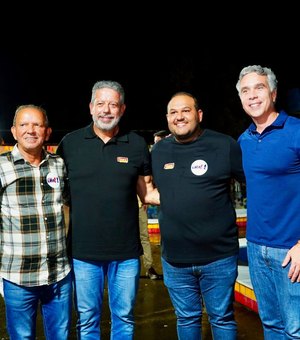 Cícero Cavalcante reúne Arthur Lira e Rafael Brito em Matriz de Camaragibe