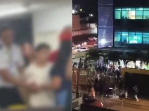 Estudantes deixam faculdade no Farol às pressas após boato de atentado, em Maceió